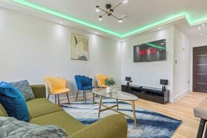 Living area - Luxury 2BR flat In Central | London Eye | Big Ben | Waterloo (London)