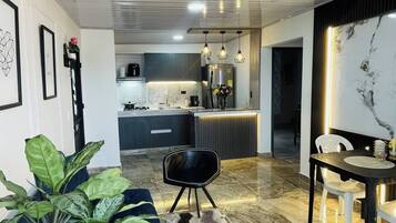 Departamento, 1 habitación, balcón | Interior