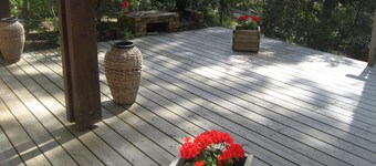 House with lovely terrace, large garden and swimming pool # Lacanau Océan