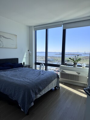 1 bedroom, Internet, bed sheets - Skyline Escape Minutes to NYC Modern Comfort for World Cup! (Jersey City)
