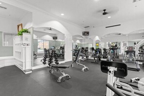 Fitnessbereich
