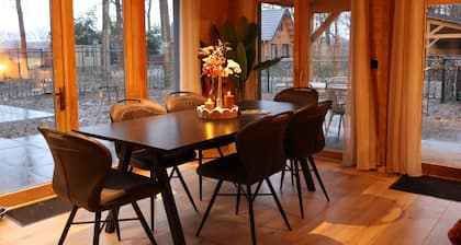 Luxury Wooden Wellness Forest House with Sauna -Amora 174