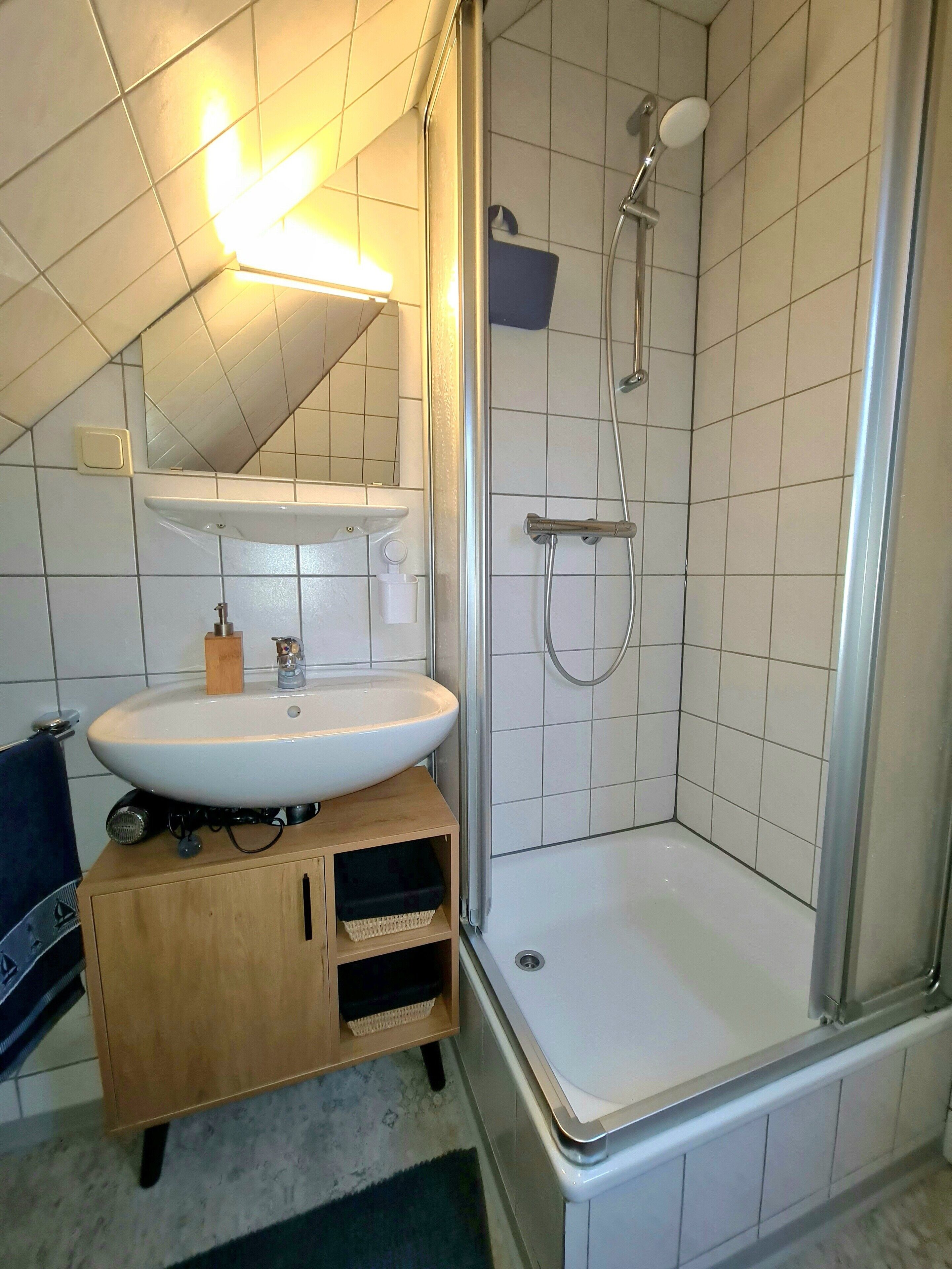 Dusche, Haartrockner