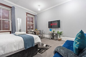 3 dormitorios, tabla de planchar con plancha, wifi y ropa de cama