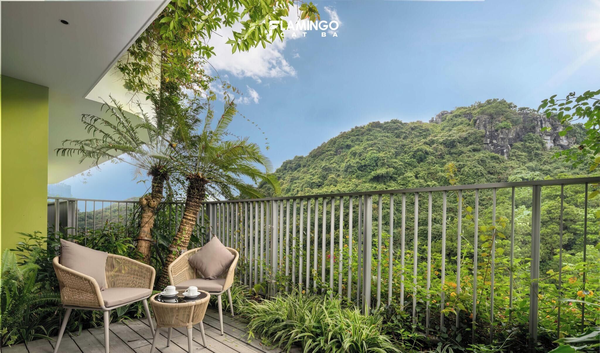 디럭스룸, 발코니, 산 전망 | 테라스/파티오