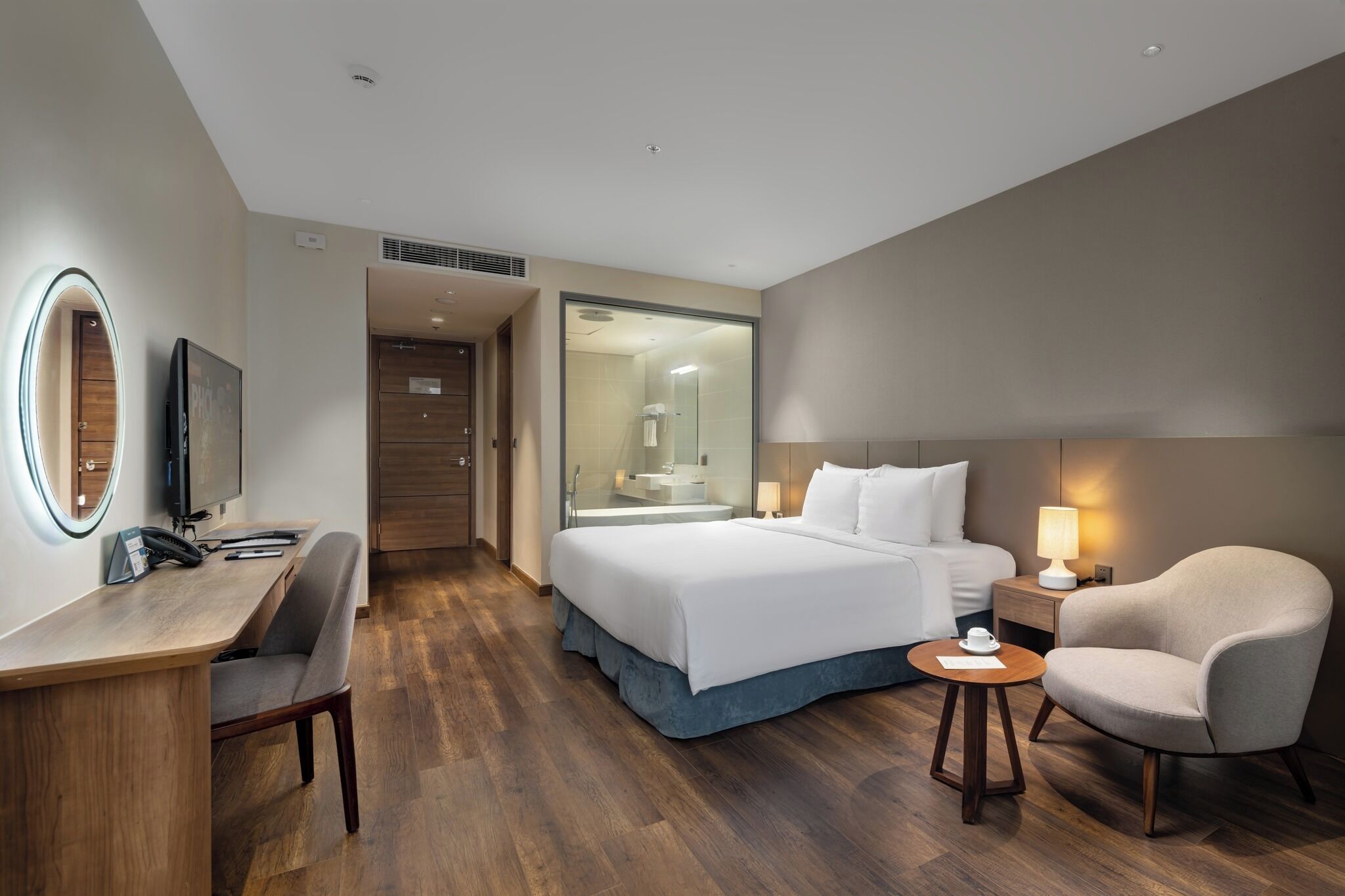 럭셔리 더블룸, 발코니, 해변 전망