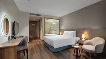 Luxury Double Room, Balcony, Beach View