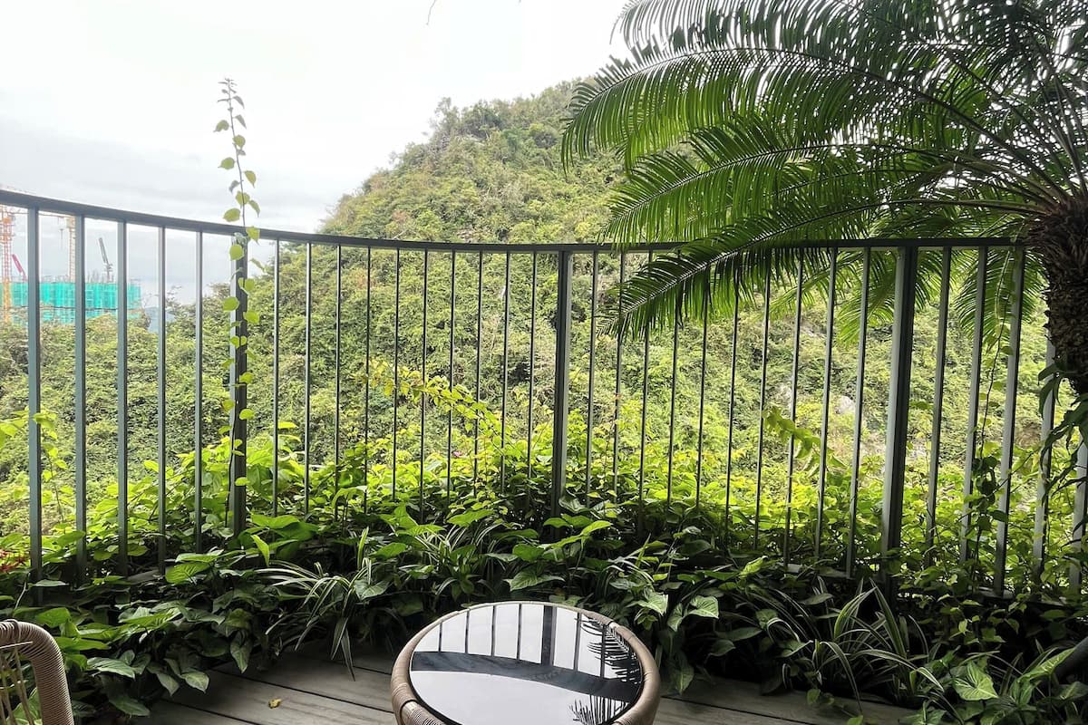 Deluxe Room, Balcony, Mountain View | In-room safe, desk, laptop workspace, iron/ironing board