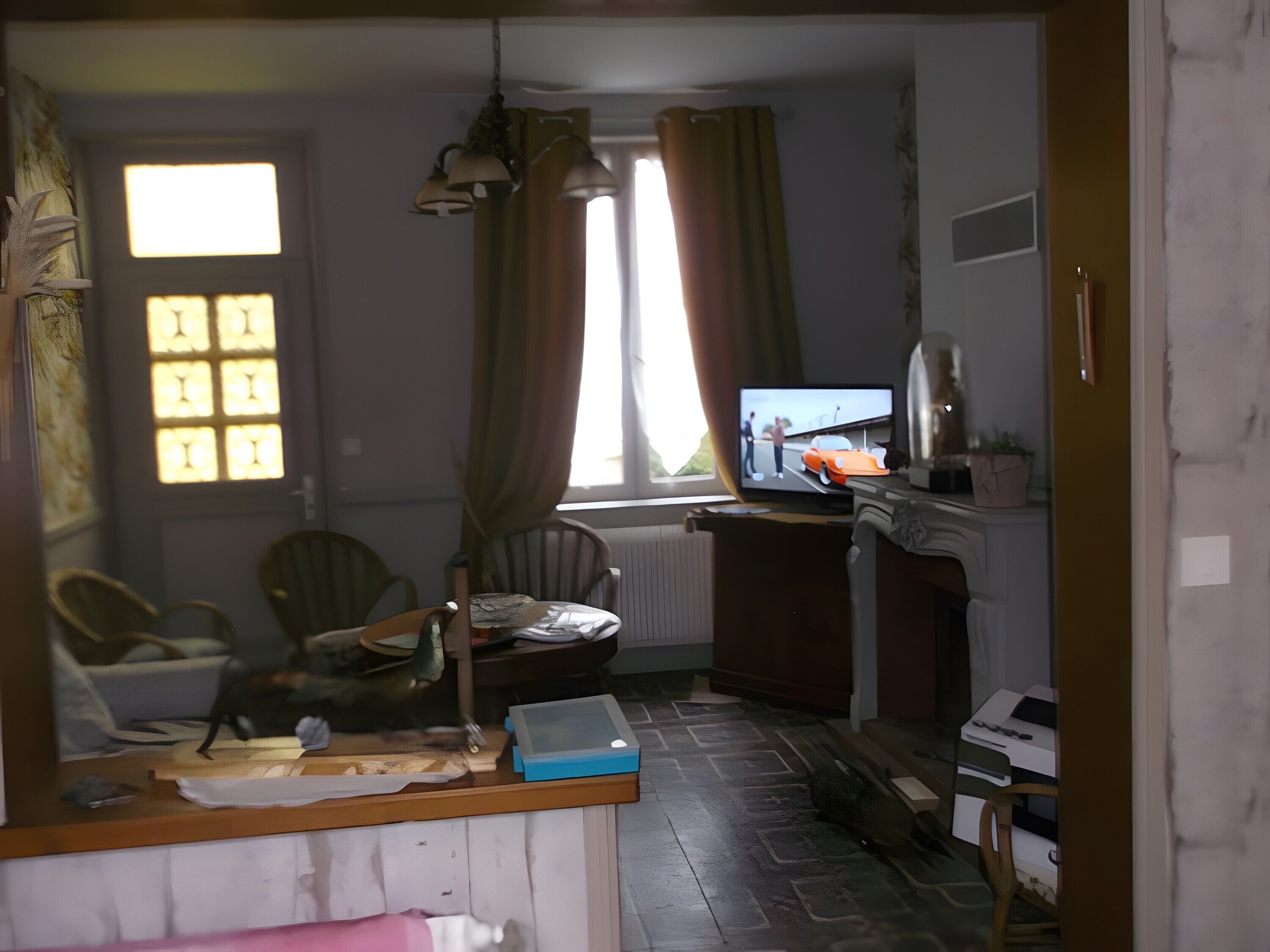 Área de sala de estar