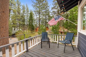 Basic Cabin, Lake View | Terrace/patio - Bear Necessities (Big Bear Lake)