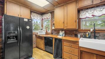 Basic Cabin, Lake View | Dapur peribadi