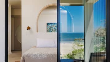 Suite superior, balcón, vista a la playa