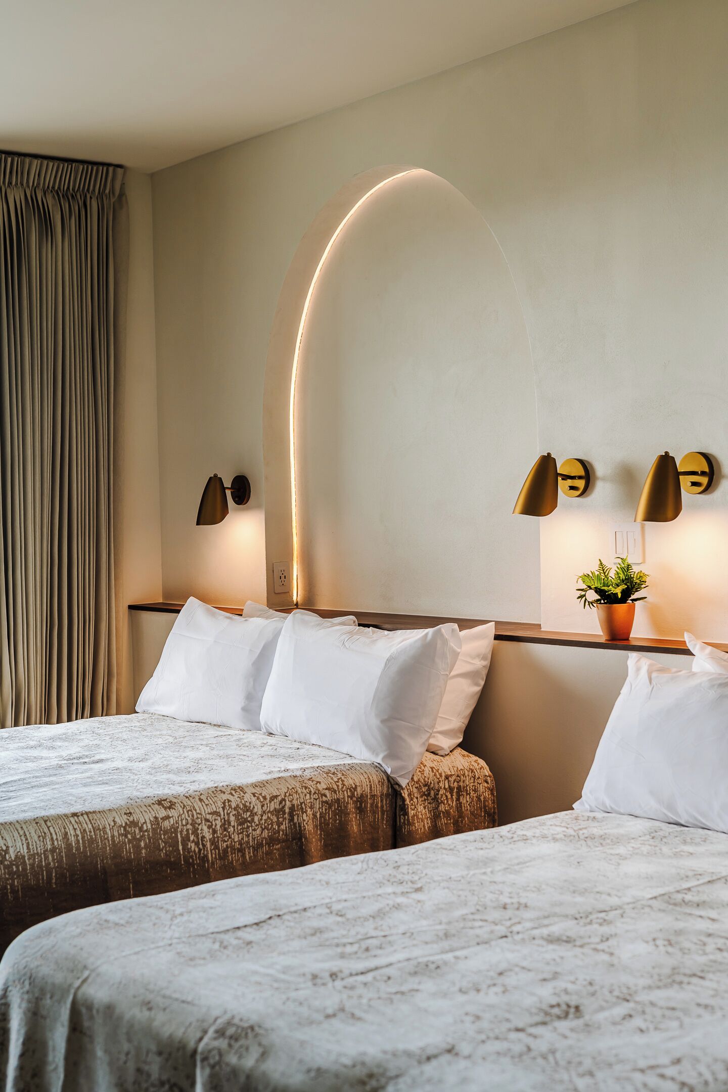 Standaard tweepersoonskamer, balkon, uitzicht op strand