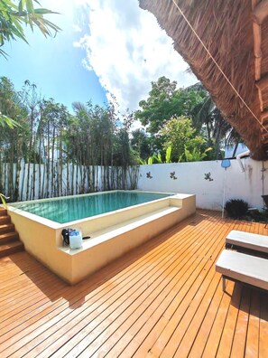 Pool - Beautiful house next to the beach (Cancún)