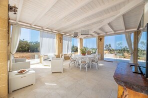 Dining - Beautiful renovated pajara Dimora Ducale Vecchio Salento (Puglia)