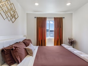 1 Schlafzimmer, Bügeleisen/Bügelbrett, kostenloses WLAN, Bettwäsche