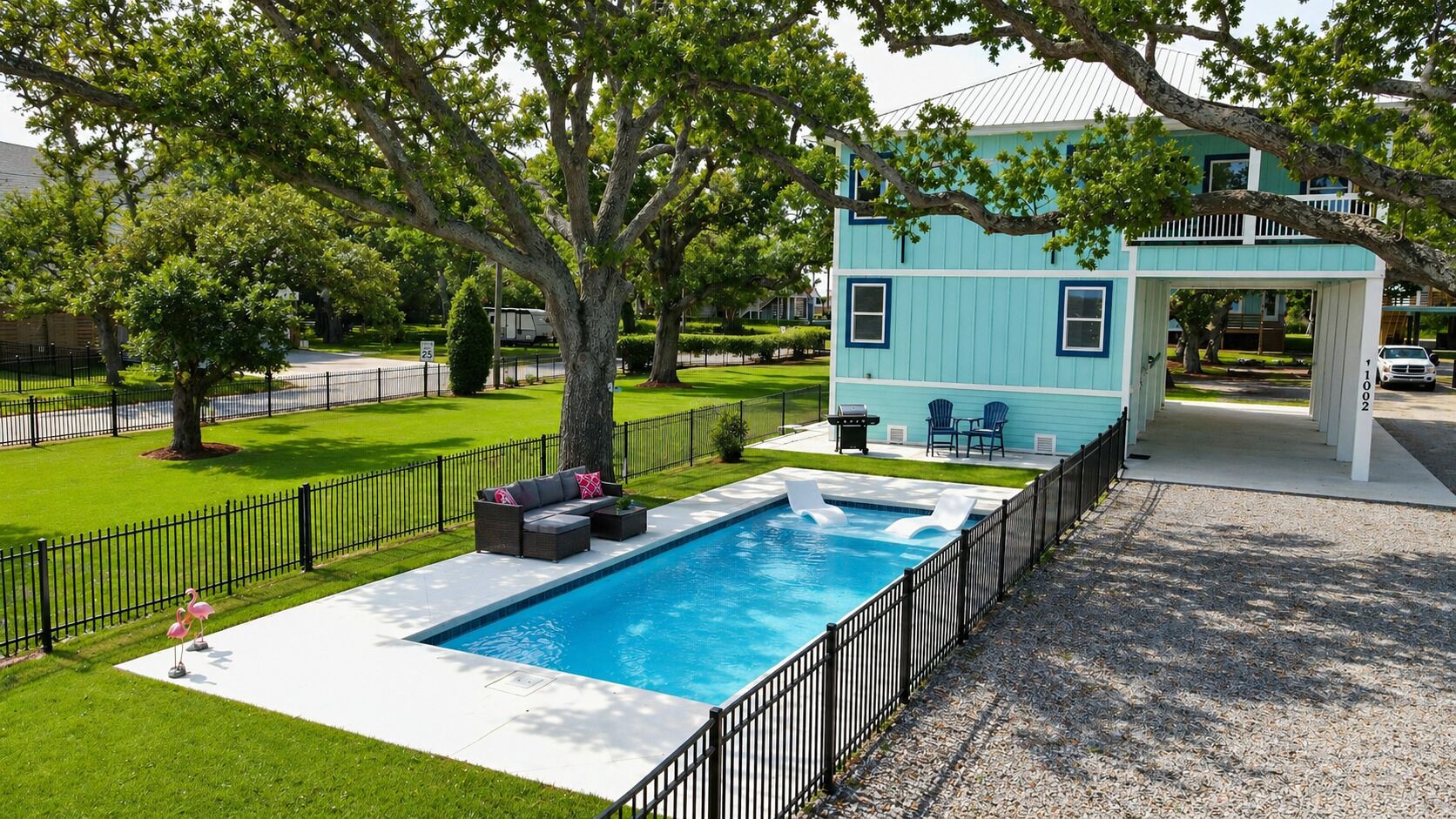 Outdoor pool