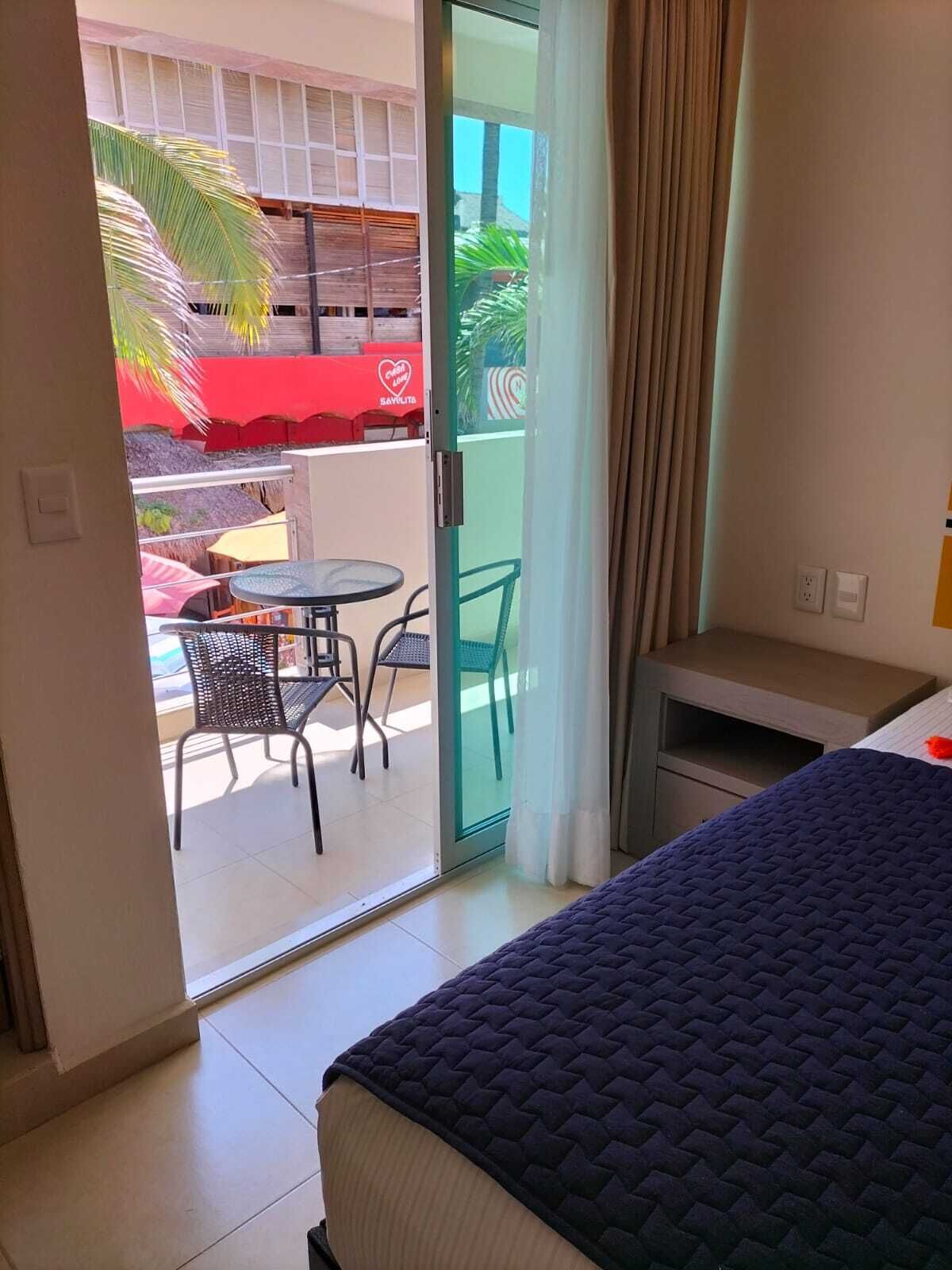 Standaard kamer, balkon, uitzicht op stad