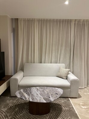 Living area - ELITE Luxury 1BR Studio Suite - ZED Towers (Giza Governorate)