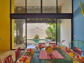 Dining - Casa Chopin Stylish Home in Santiago (Mérida)
