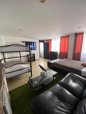 Familien-Vierbettzimmer, Stadtblick
