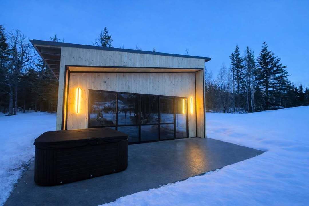 Cabane Premium, vue montagne | Extérieur