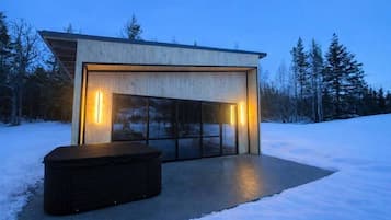 Cabane Premium, vue montagne | Extérieur