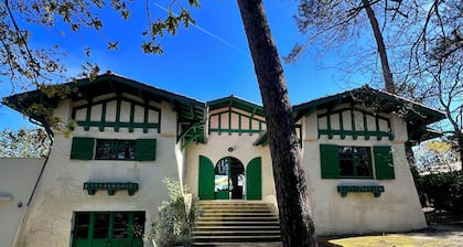 Villa Gaume with exceptional view of the forest, 2 minutes from Dune du Pyla