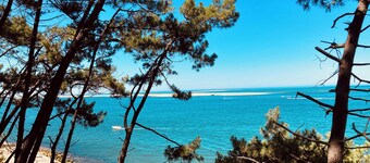 Villa Gaume avec vue exceptionnelle sur la forêt à 2 min de la dune du Pyla