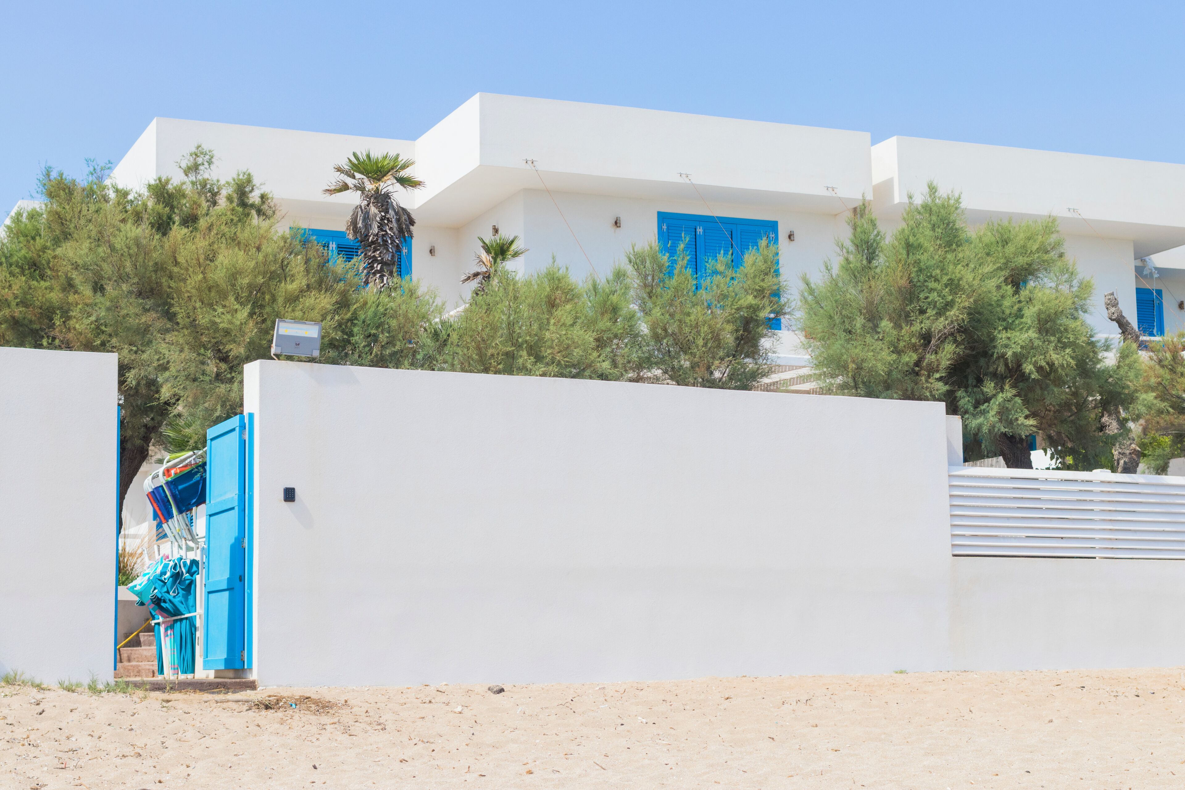 Façade de l’hébergement