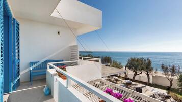 Chambre Double Luxe, balcon, vue mer