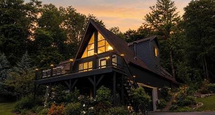 Modern Wooded A-Frame • Expansive Backyard • Firepit & Family-Friendly Retreat