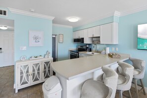 Fridge, microwave, dishwasher, coffee/tea maker - 🐾 Paws & Relax | Seagrove Beach Studio w/ Pool, Hot Tub + Balcony (Santa Rosa Beach)