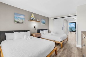 1 bedroom, iron/ironing board, bed sheets - Compass Cove 1466: Beach View (Myrtle Beach)