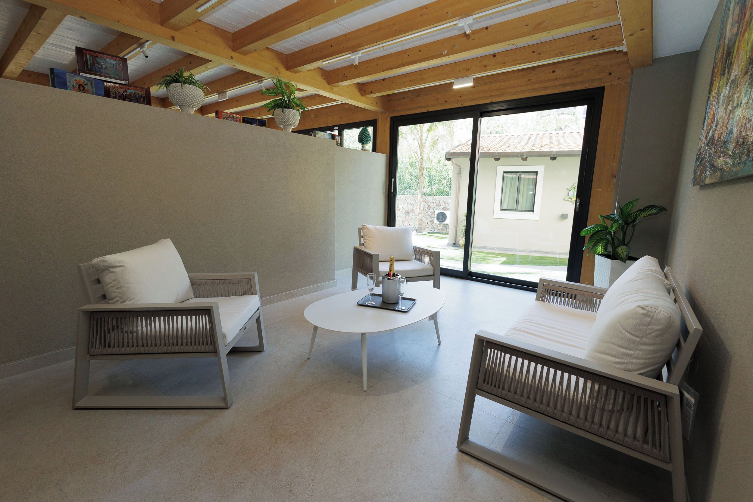 Superior Triple Room, Garden View | Interior