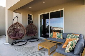 Terrace/patio - Sun Canyon Landing ~ Golf Sim ~ HotTub ~ Mini Golf ~ Game Room ~ Beautiful Views (Page)