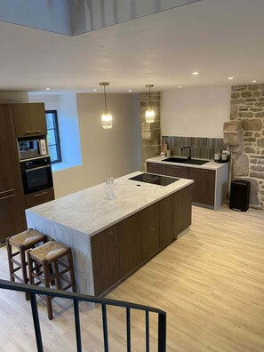 Private kitchen - Breton farmhouse with garden (Malguénac)