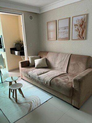 Living area - Vrbo Property (Bombinhas)