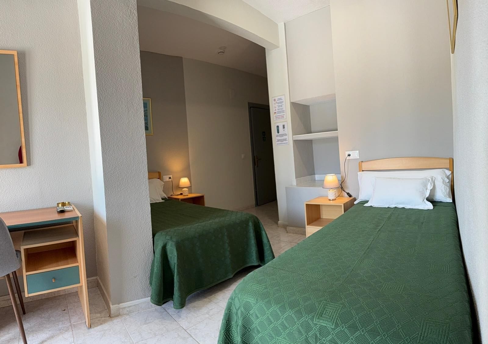 Classic Double Room, 2 Single Beds, Air conditioning, Garden View