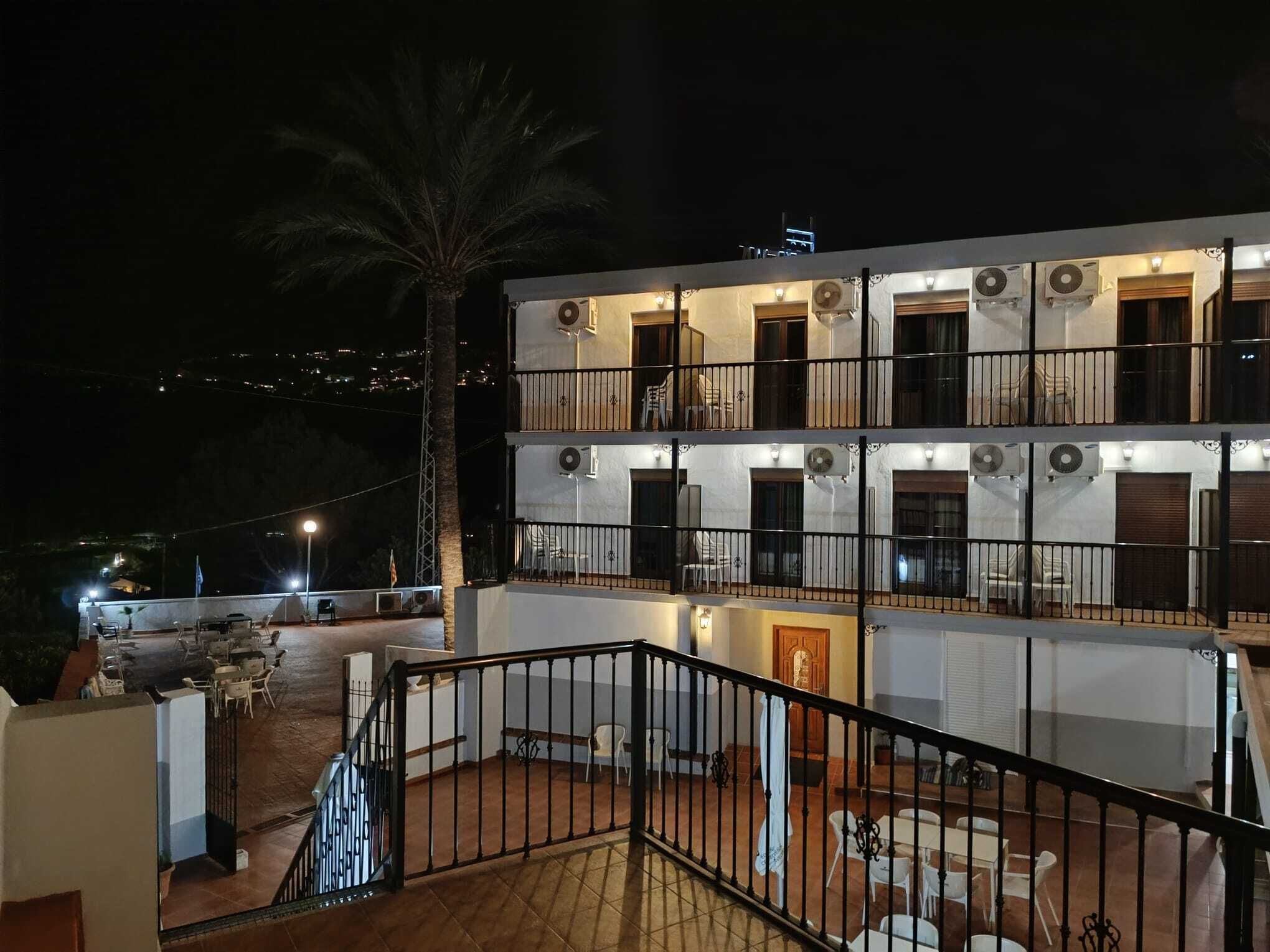 Façade de l’hébergement