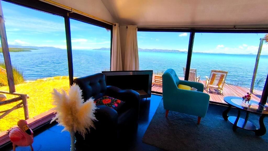 Chambre Double, vue lac