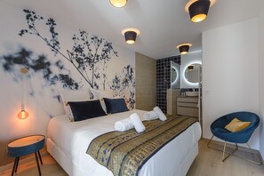 1 bedroom, iron/ironing board, free WiFi, bed sheets - Le Petit Élégance – Au pied du Taillefer (Duingt)