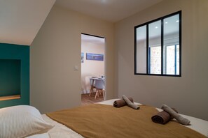 1 bedroom, free WiFi, bed sheets - La Parenthèse des Dunes - 20 m de la plage (Saint-Nic)
