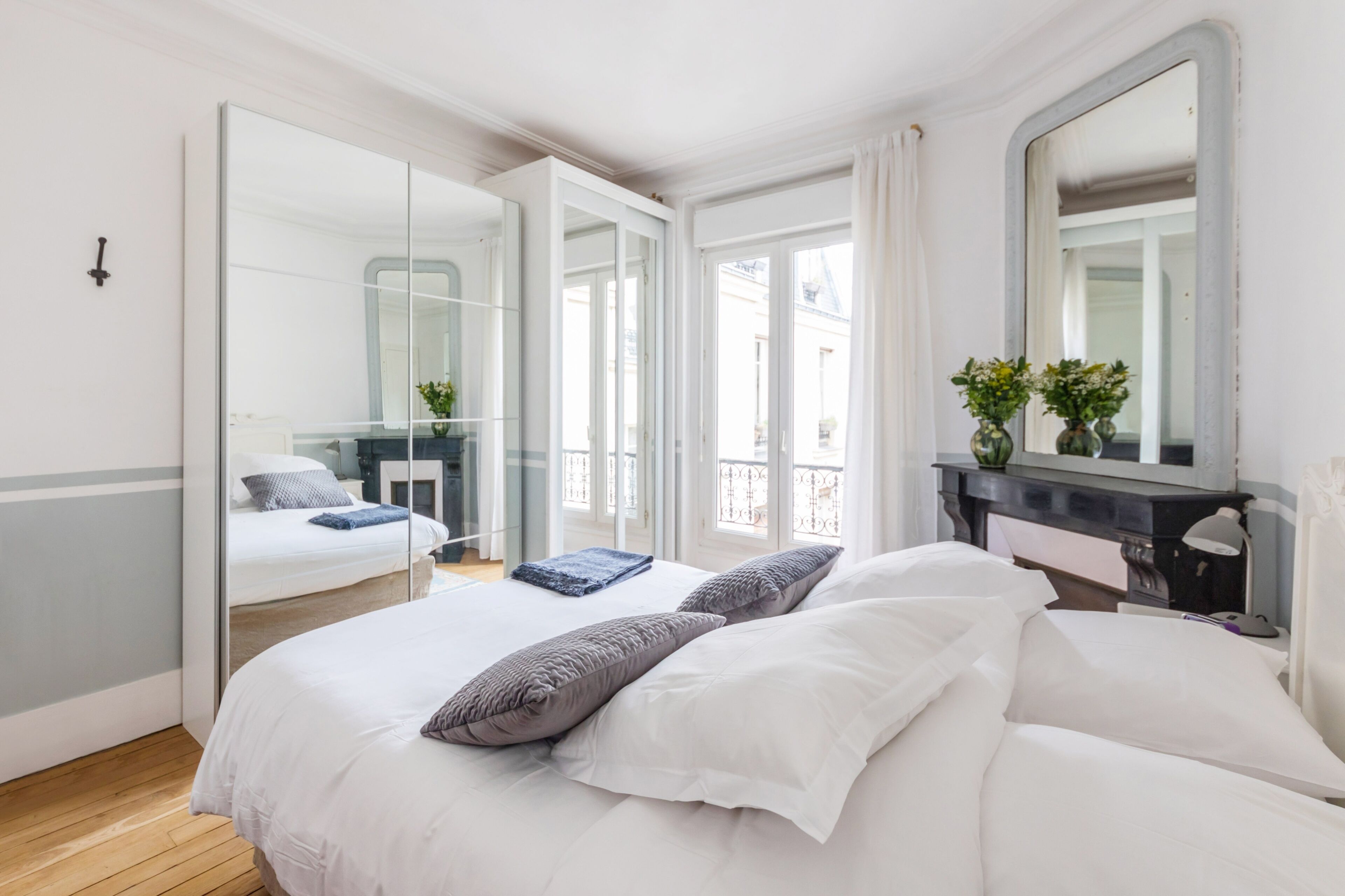 1 dormitorio, tabla de planchar con plancha, wifi gratis y ropa de cama