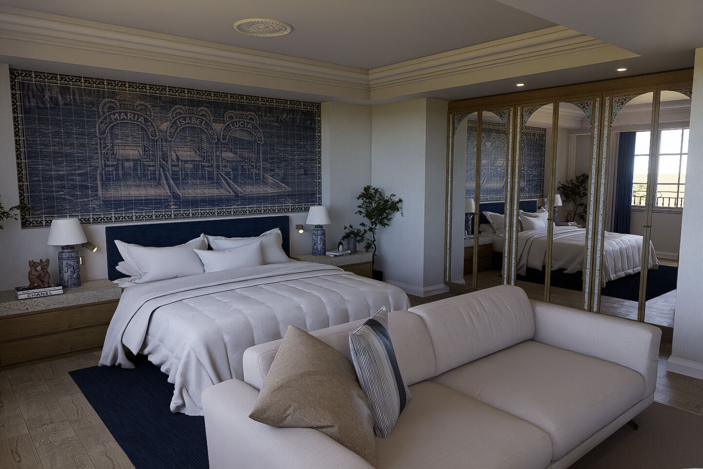 Presidential Suite | Minibar, in-room safe, individually decorated, individually furnished