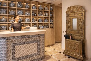 Quiosque de check-in/check-out