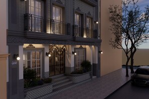 Fachada da propriedade