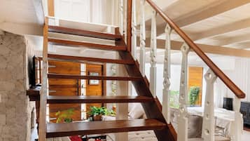 Premium-Chalet, Gartenblick | Innenbereich