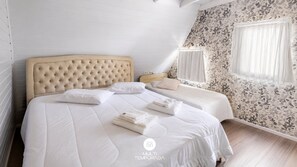 Premium-alpehytte - udsigt til have | Premium-sengetøj, individuelt design, individuel indretning