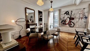 Dining - Grenelle Design - Two Bedroom Apartment, Sleeps 4 (Paris)